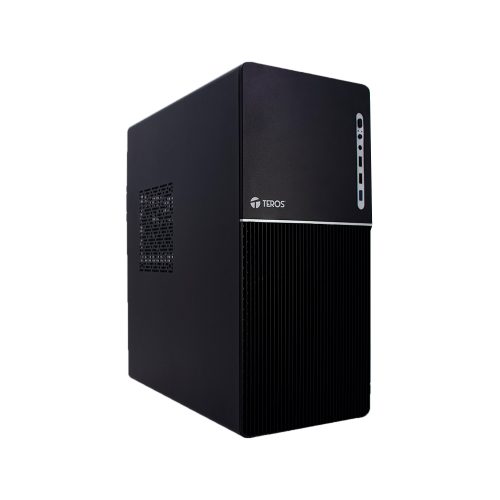 Case Teros Te-1037S, Factor De Forma Atx, 250 W, Usb 3.0 / 2.0, Audio, Negro.