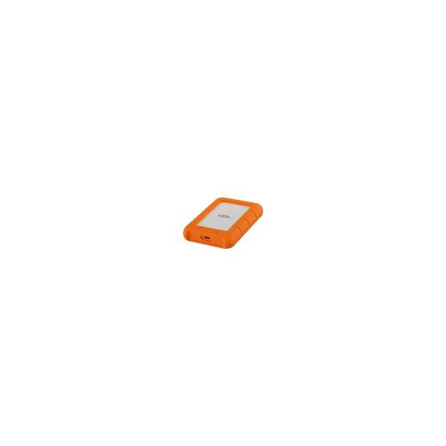 LaCie Rugged USB-C - Disco duro - 4 TB - externo (portátil) - USB 3.1 Gen 1 (USB-C conector) - naranja
