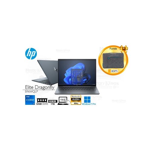 LAPTOP Core i7-1365U HP Elite Dragonfly G4 32|512|13.5" grafica Intel Iris Xe, W11PRO