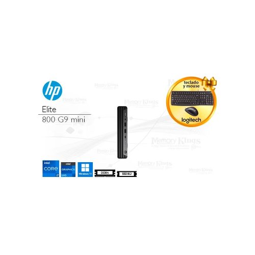 PC Core i7-12700T HP Elite Mini 800 G9 16|256 graficos Intel UHD 770, W11PRO