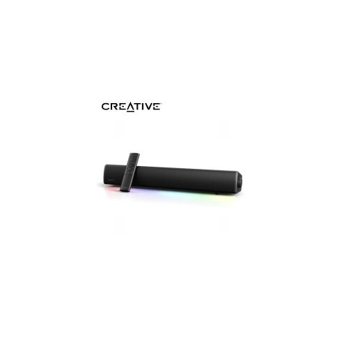 PARLANTE CREATIVE GAMING SOUND BAR GS5 RGB 60W BLUETOOTH USB-C POWER BLACK (51MF8470AA000)