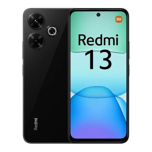 Xiaomi Redmi 13 smartphone 256 GB negro medianoche, Android, pantalla táctil, alto rendimiento