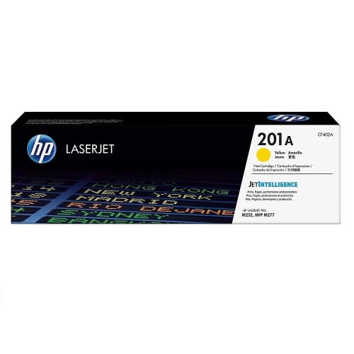 Tóner original HP 201A Amarillo para LaserJet - Impresión de alta calidad y rendimiento fiable