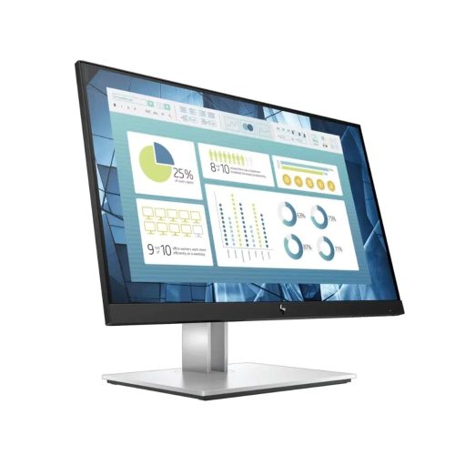 Monitor HP E22 G4 22" Full HD IPS - 1920x1080, HDMI, VGA, DisplayPort, Negro y Plata