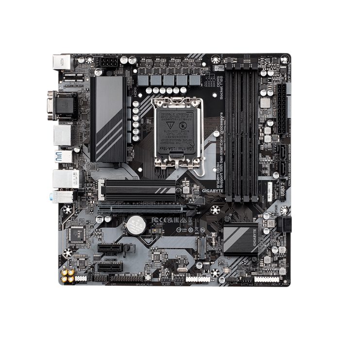 Motherboard Gigabyte B760M DS3H (rev. 1.0) Chipset Intel B760, LGA1700, Micro ATX