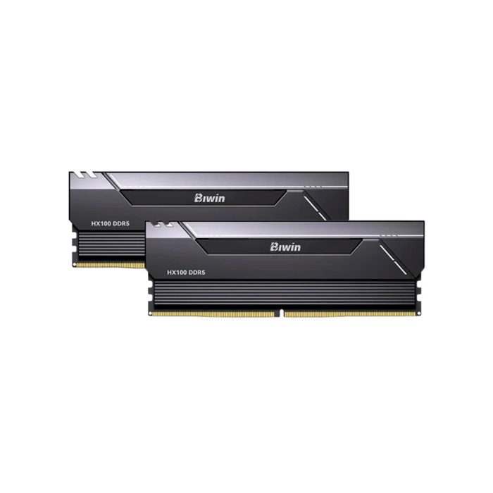 Memoria RAM Biwin HX100 32GB DDR5 6000MHz (2x16GB) CL36, Rápida y Eficiente, Color Negro