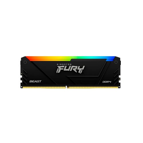 Memoria Kingston Fury Beast 8Gb Ddr4-3600Mhz Pc4-28800, Cl17, 1.35V, 288-Pin, Rgb, Dimm