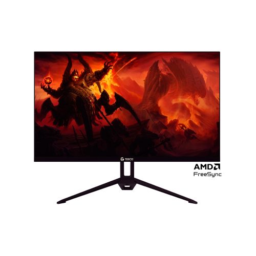 Monitor plano TEROS TE-2412S, 23.8" FHD IPS, HDMI, VGA, Speaker