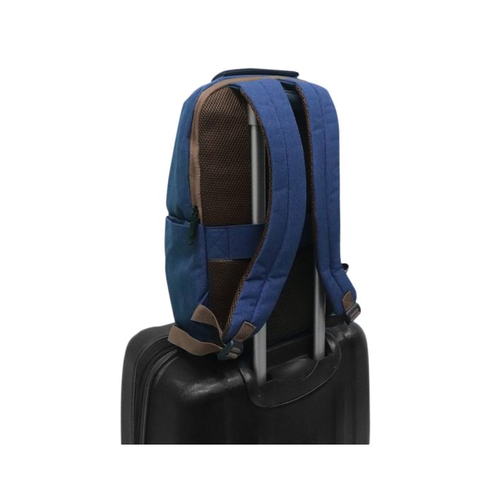 Mochila Teros City azul para notebooks de hasta 15.6" - Estilo y practicidad en movimiento