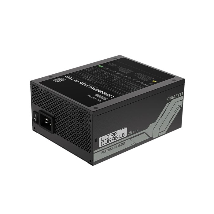 Fuente De Alimentación Gigabyte Ud1600Pm Pg5 Ai Top, 80 Plus Platinum, 1600W, Formato Atx.