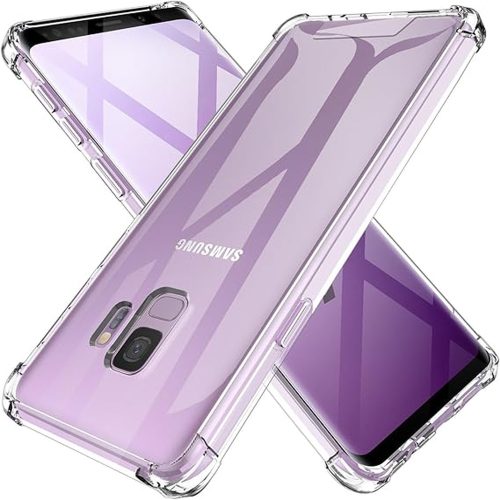 Funda Ringke Fusion para Galaxy S9 - Flexible, silicona, policarbonato, transparente y antiamarillamiento