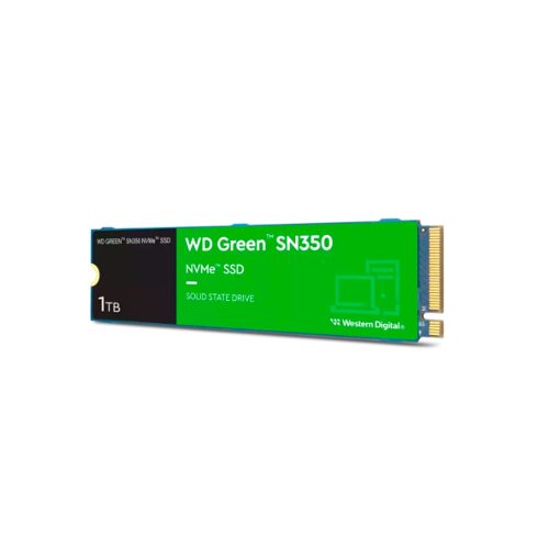Unidad en estado solido WD Green SN350 NVMe 1TB M.2 2280, PCIe Gen3 x4 NVMe v1.3