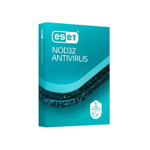 ANTIVIRUS NOD32 5PC ESET 2024 12 MESES