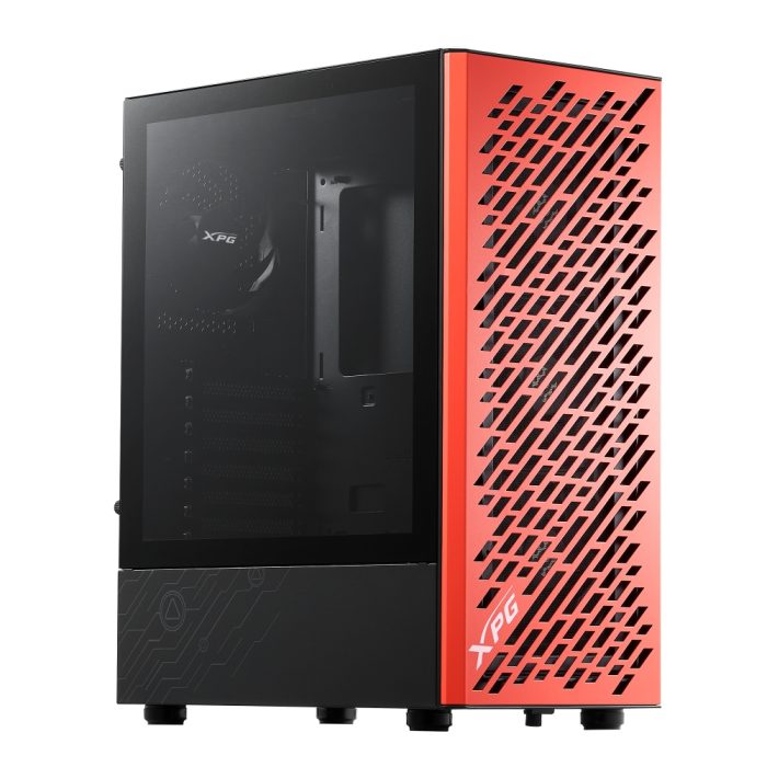 Case XPG Valor AIR Mera - Caja ATX Compacto Midi Tower con MESH Magnético y 4 Ventiladores de 120mm