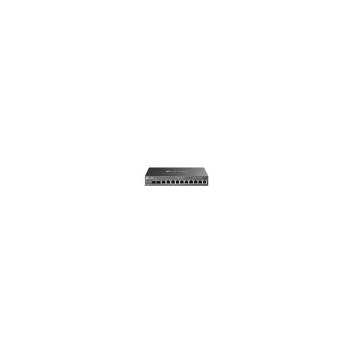 Router TP-LINK ER7212PC V1 de 8 puertos, 1GbE, 4 WAN, ideal para montaje en pared y redes rápidas