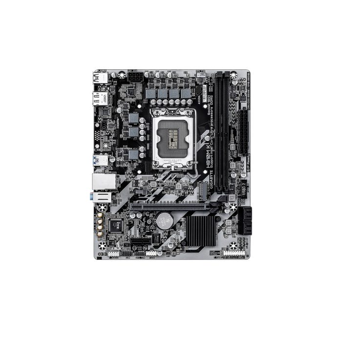 Gigabyte H810M K G10 - Placa base DDR5 LGA 18, 2 DIMM, ideal para gamers y entusiastas