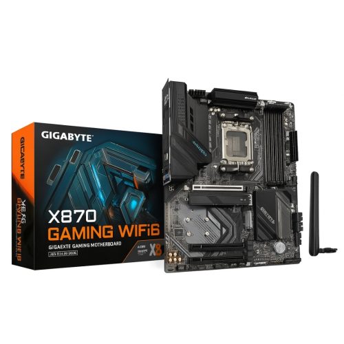 Motherboard Gigabyte X870 Gaming WF6, 4 DIMM DDR5, alta velocidad y rendimiento para gamers