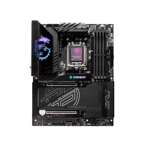Placa base MSI MPG X870E Carbon WiFi, AMD AM5, ATX, alto rendimiento y conectividad avanzada