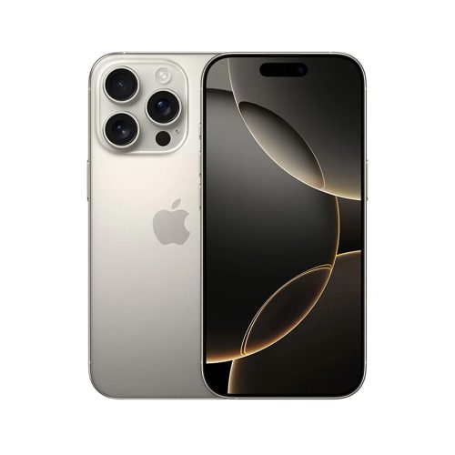 iPhone 16 Pro 128GB en titanio natural - Pantalla OLED 6.3" 5G, 8GB RAM, cámaras de alta resolución