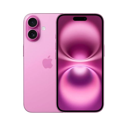 iPhone 16 Rosa 128GB 5G 6.1" OLED 8GB RAM - Doble SIM, cámaras de 48MP y 12MP, Apple A18 SoC