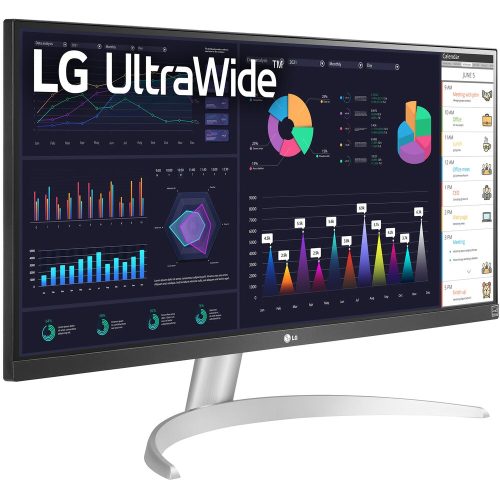 Monitor LG UltraWide 29" WFHD 2560x1080, 75Hz, panel IPS con altavoces 14W, ideal para multitareas
