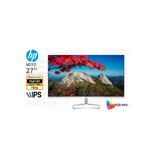 Monitor HP de 27" IPS FHD - Conectividad USB-C, HDMI, VGA, 2 puertos USB, ideal para multitarea