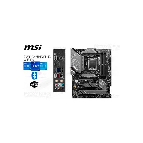 MSI Z790 Gaming Plus WiFi D5 ATX - Placa Base de Alto Rendimiento para Juegos, Conectividad Avanzada