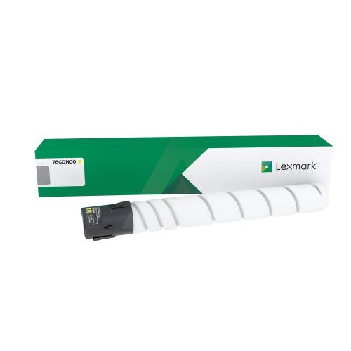 Tóner Lexmark 76C0HY0 amarillo de alta capacidad 34K para impresoras láser - Rinde más y ahorra!