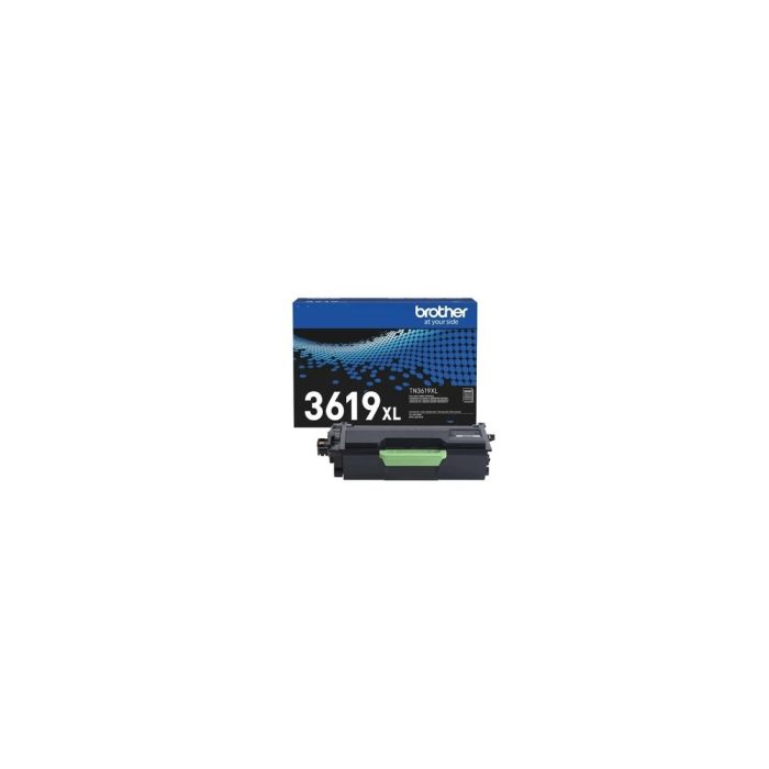 Tóner Brother TN3619XL original de alto rendimiento, 25000 páginas, para impresoras láser