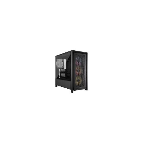 Caja Corsair 4000D RGB Airflow ATX - Tower Media, Diseño Negro y Excelente Ventilación