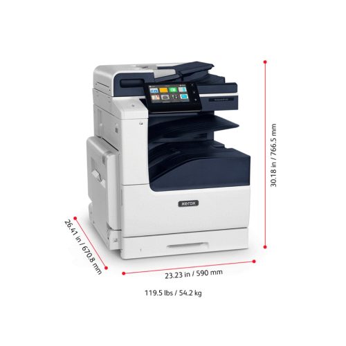 Impresora multifuncional Xerox VersaLink B7135VD A3 35ppm, 220V, alta eficiencia y calidad profesional