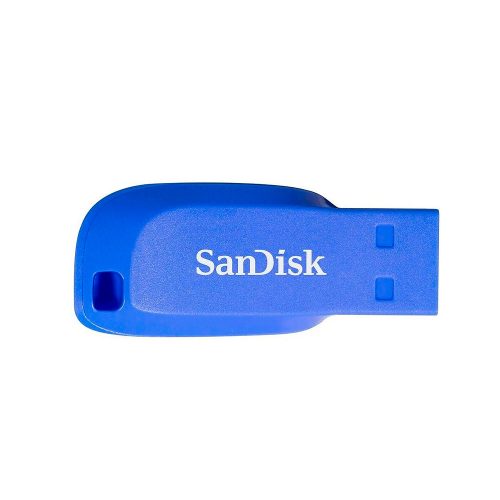 Memoria USB SanDisk Ultra Shift 32GB, USB 2.0 Gen 1, diseño en color azul y alta velocidad