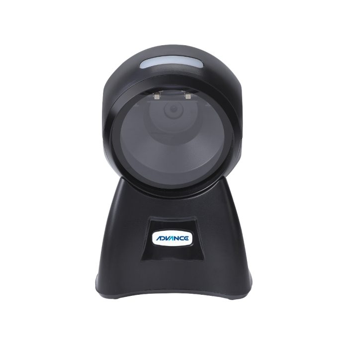 Lector de códigos QR y barras Advance ADV-6012N 1D/2D, compacto y veloz, ideal para negocio