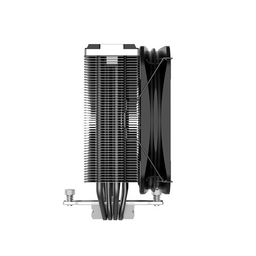 Ventilador Cooler para CPU PcCooler K4 BK Challenger, 130mm, 240W, 4-Pin PWM, Negro