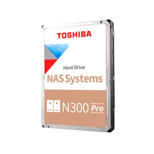 Disco duro Toshiba NAS N300 PRO de 4TB, 7200rpm, SATA 6.0Gb/s, ideal para almacenamiento en red