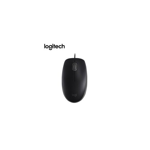 Mouse Logitech M110 Silent Óptico USB Negro - Silencioso, Confortable y Preciso para Trabajo o Juegos