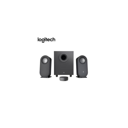 Parlante Logitech Z407 2.1 Bluetooth 80W - Sonido Potente y Conexión Inalámbrica en Negro