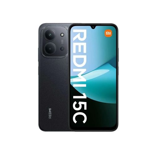 Xiaomi Redmi 15C - Smartphone Android 256GB, 4GB RAM, pantalla táctil, color negro midnight