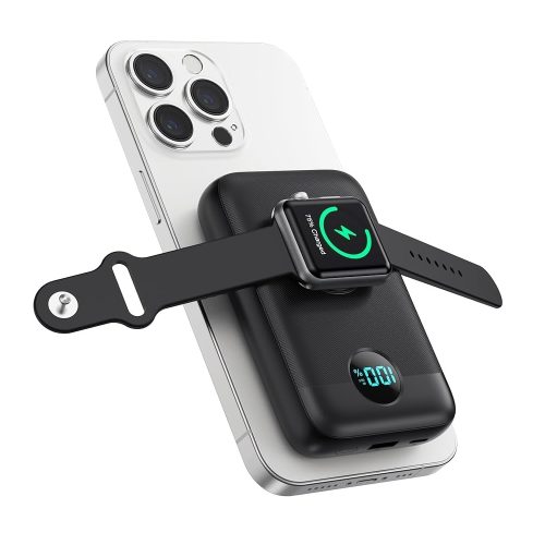 Power Bank Magnético Xiaomi 6000mAh - Carga rápida, diseño portátil y elegante en color negro