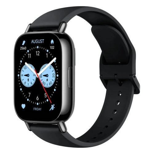 Reloj inteligente Redmi Watch 5 Lite negro con diseño estilizado y funcionalidad avanzada