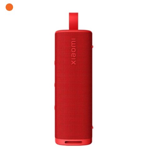 Altavoz portátil Xiaomi S29D 30W exterior, sonido potente, color rojo, ideal para aventuras al aire libre