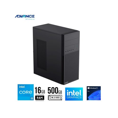 Advance PC VO1590 - Core i5 14ª Gen, 16GB RAM, 500GB SSD, alto rendimiento y velocidad increíble