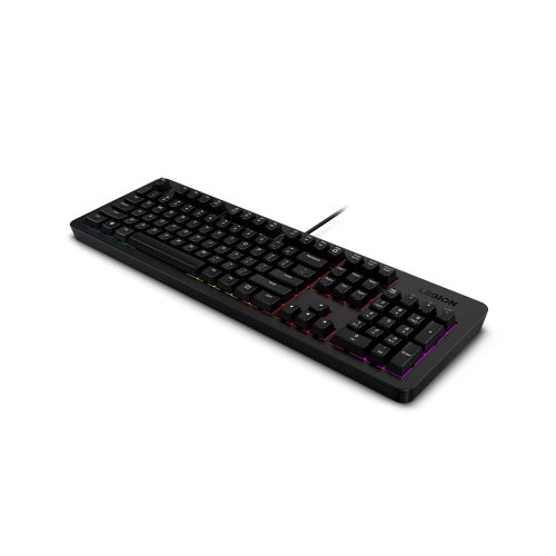 Teclado gamer Lenovo Legion KB310 RGB con cable USB - Iluminación personalizable y alta precisión