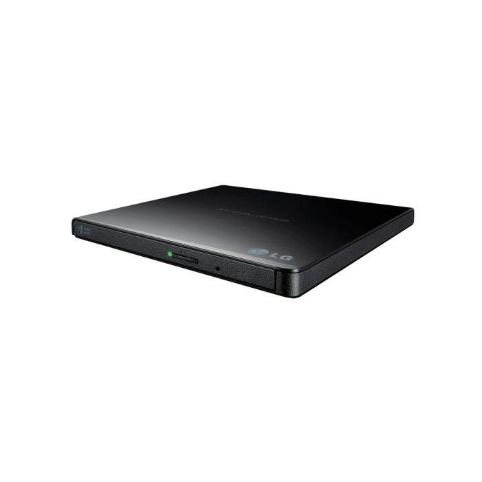 Grabador DVD externo LG GP65NB60 8X, conexión USB 2.0, diseño compacto y portátil para todos tus dispositivos