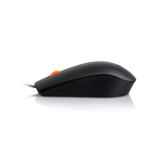 Combo teclado y mouse Lenovo 300 USB, diseño elegante y ambidiestro para un rendimiento óptimo