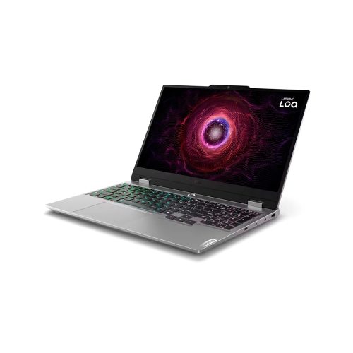 Laptop Lenovo LOQ 15.6" Full HD, AMD Ryzen 7, 24GB RAM, 512GB SSD, NVIDIA RTX 4050 - Luna Gray