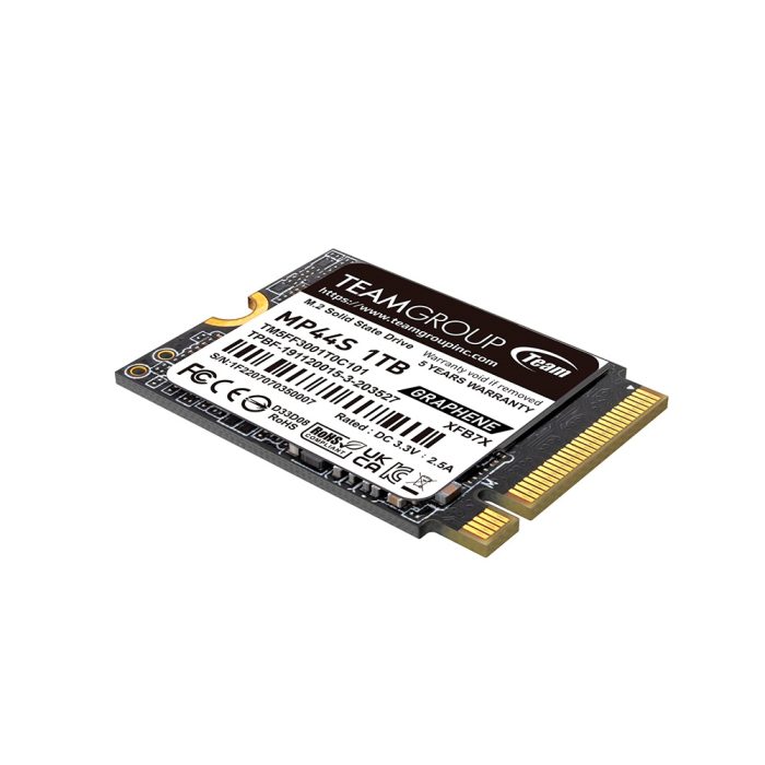 TEAMGROUP MP44S SSD M.2 1TB PCIe Gen 4.0 x4 NVMe - Velocidad extrema para tu PC