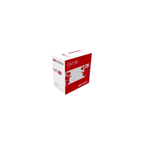 HIKVISION Cable UTP 4 PARES Cat 5E para Exteriores - Conexión Rápida y Duradera, 305m