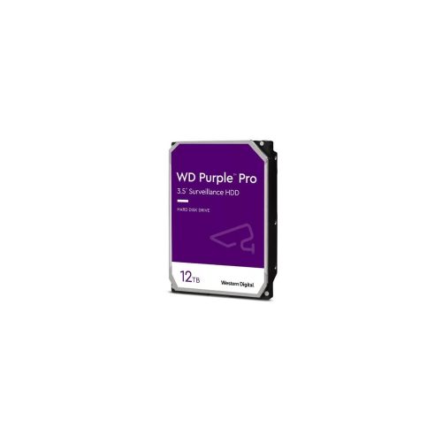 Disco Duro WD Purple Pro 12TB - Almacenamiento Seguro para Videovigilancia y Streaming