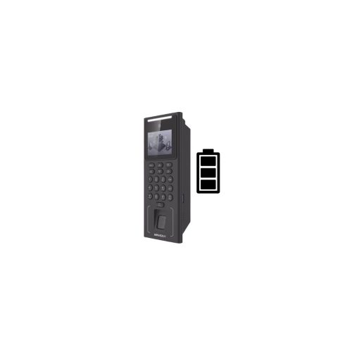 Control de Acceso HIKVISION WiFi con Batería | 500 Rostros, 3000 Tarjetas y Huellas - Seguridad Eficiente